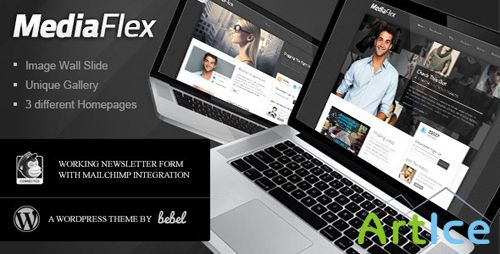 ThemeForest - MediaFlex v1.2 - Unique Wordpress Agency Theme