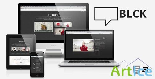 ThemeForest - BLCK - Responsive HTML5 One - Page Template