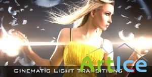 Cinematic light transitions v2 10 pack