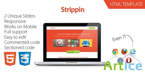 ThemeForest - Strippin - HTML Template