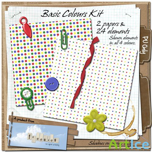 Scrap Set - Basic Colours Kit