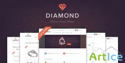 ThemeForest - Diamond - HTML5 & CSS3 store template