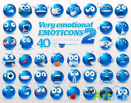 Very Emotional Icons Pack