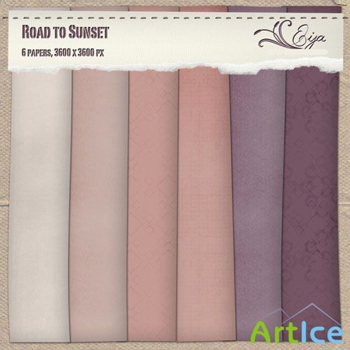 Road to Sunset Papers Pack
