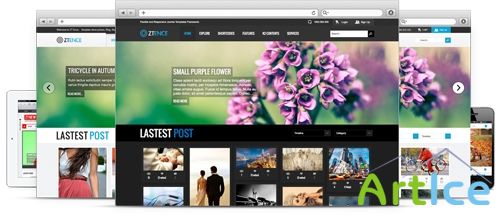 ZooTemplate - ZT Ence - Responsive Joomla 2.5 Template