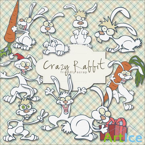 Scrap-kit - Crazy Rabbit