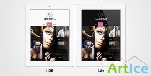 ThemeForest - Fashionista - Adaptive HTML Facebook Template