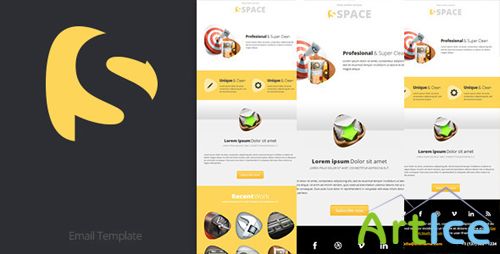 ThemeForest - Space Email Template