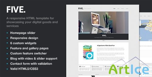 ThemeForest - Five - Responsive HTML Template