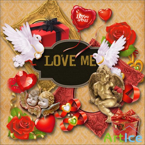 Scrap-set - Love Me