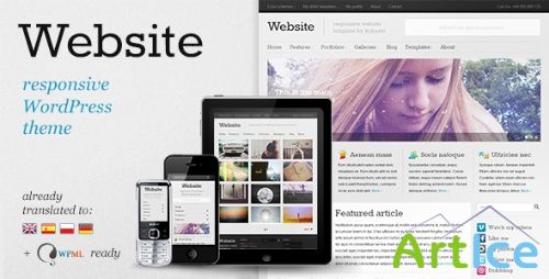 ThemeForest - Website v2.1 - Responsive WordPress theme