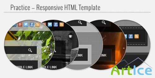 ThemeForest - Practice - Responsive HTML Template