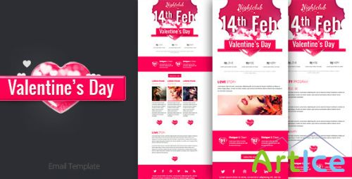 ThemeForest - Valentines Email Template