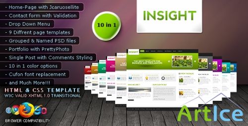 ThemeForest - INSIGHT - 10 in 1 Premium Portfolio Template