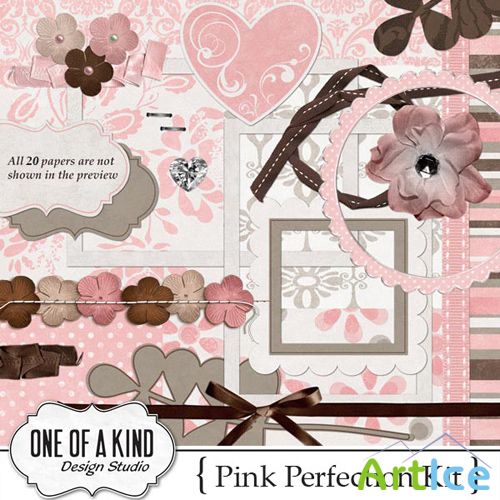 Scrap Set - Pink Perfection kit