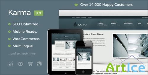 ThemeForest - Karma v3.01 - Clean and Modern Wordpress Theme