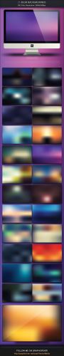 25 Blur Backgrounds Pack REUPLOAD
