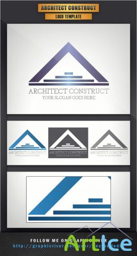 Architect Construct Logo Vector Template