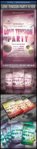 Happy Valentine Flyer/Poster PSD Template
