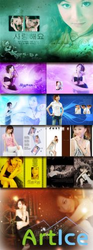 PhotoTemplates - Beautiful Girl vol.3 (77506)