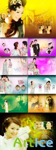 PhotoTemplates - Wedding Collection Vol.13 (77524)