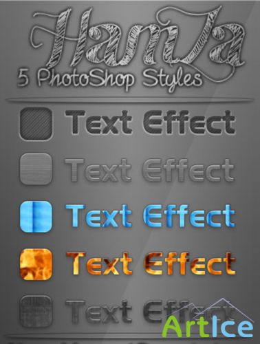 5 HamZa Photoshop Styles
