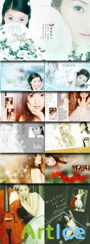 PhotoTemplates - Beautiful Girl vol.18 (77528)