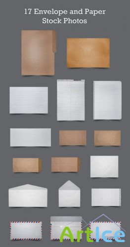 17 Envelope and Paper Stock Photos