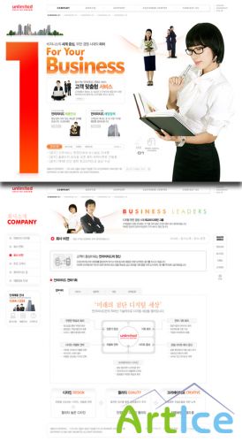 PSD Web Templates - Business Innovation 2