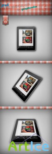 iPad Mock-up PSD Template