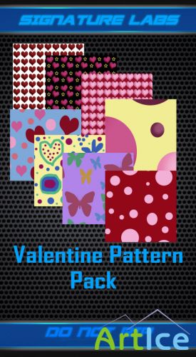Valentine Photoshop Patterns