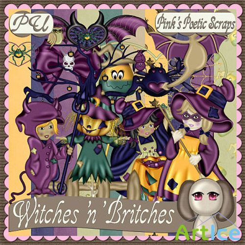 Scrap Set - Witchesn Britches PNG and JPG Files