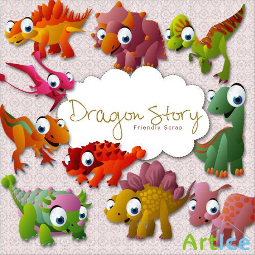 Scrap-kit - Dragon Story