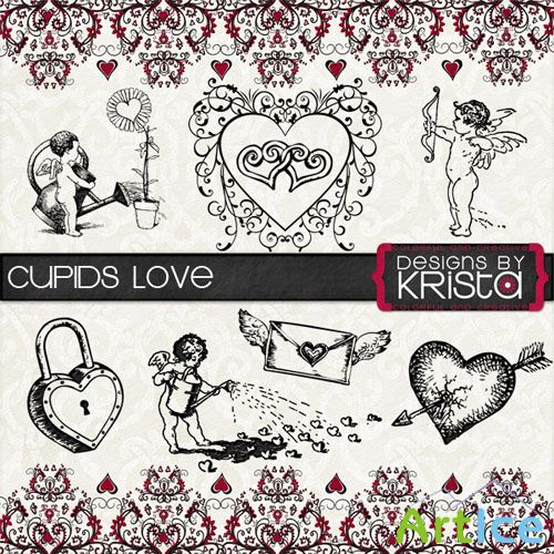 Scrap Set - Cupids Love