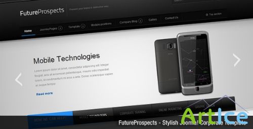 ThemeForest - FutureProspects Stylish v1.2.0 - Corporate Joomla 2.5 Template