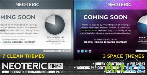 ThemeForest - NEOTERIC - The Ultimate Under Construction Page! - RETAiL