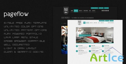 ThemeForest - PageFlow - One Page AJAX Portfolio - FULL