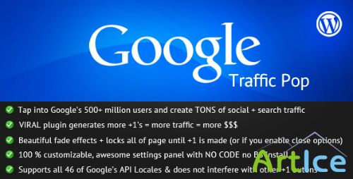 CodeCanyon - Google Traffic Pop for WordPress v1.0