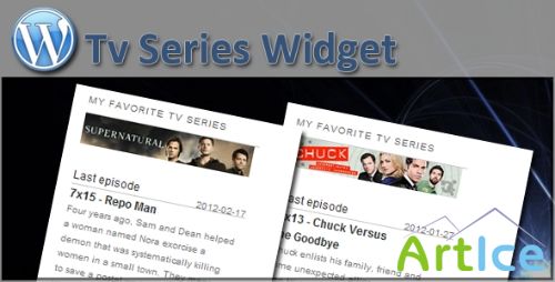 CodeCanyon - Tv Series Widget v1.0