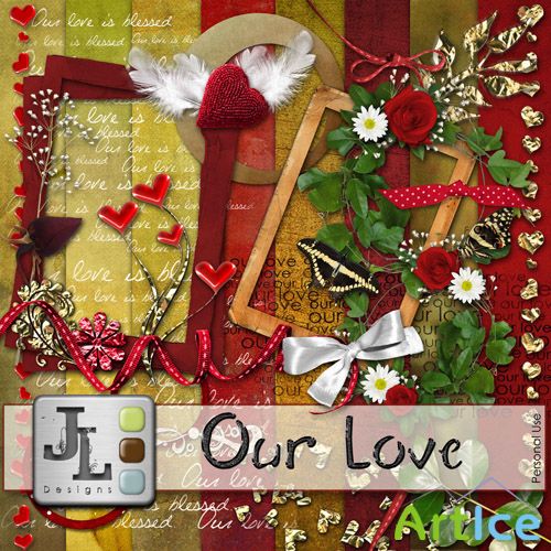Scrap Set - Our Love PNG and JPG Files