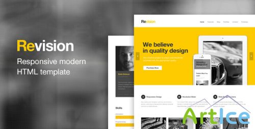 ThemeForest - Revision - Responsive HTML5 Template