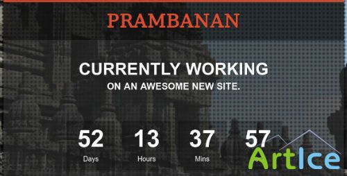 ThemeForest - Prambanan - Under Construction HTML Template