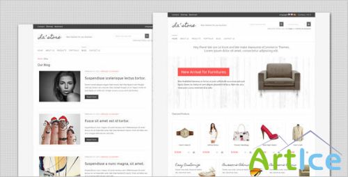 ThemeForest - LA Store - Clean and Minimalist HTML Template