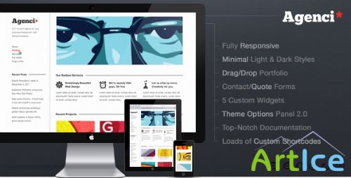 ThemeForest - Agenci v1.3 - Responsive Creative/Agency WordPress Theme