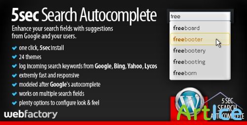 CodeCanyon - 5sec Search Autocomplete v1.0