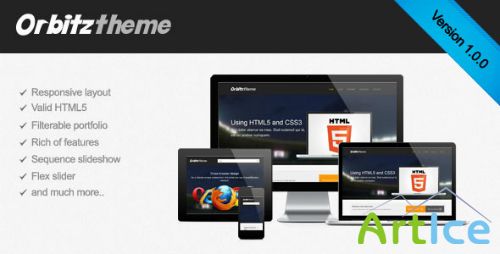 ThemeForest - Orbitz - Responsive HTML site template