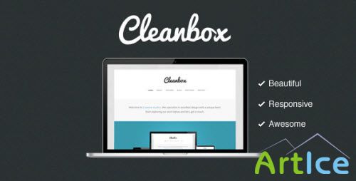 ThemeForest - Cleanbox. Clean, Responsive, Awesome