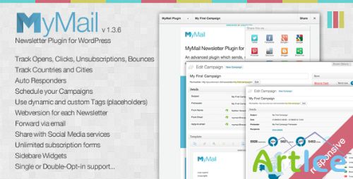 Codecanyon - MyMail - Email Newsletter Plugin for WordPress (UPDATE 11.02.2013)
