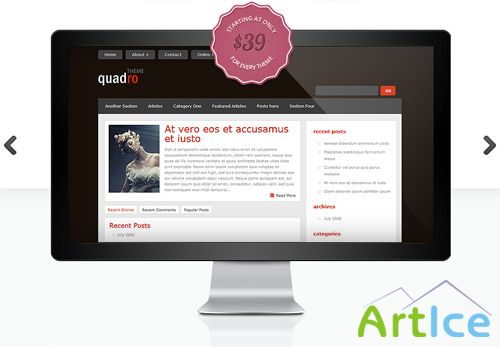 ElegantThemes - Quadro v4.4 - WordPress Theme