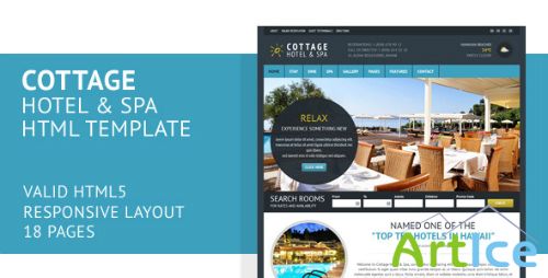 ThemeForest - Cottage Responsive Hotel Template